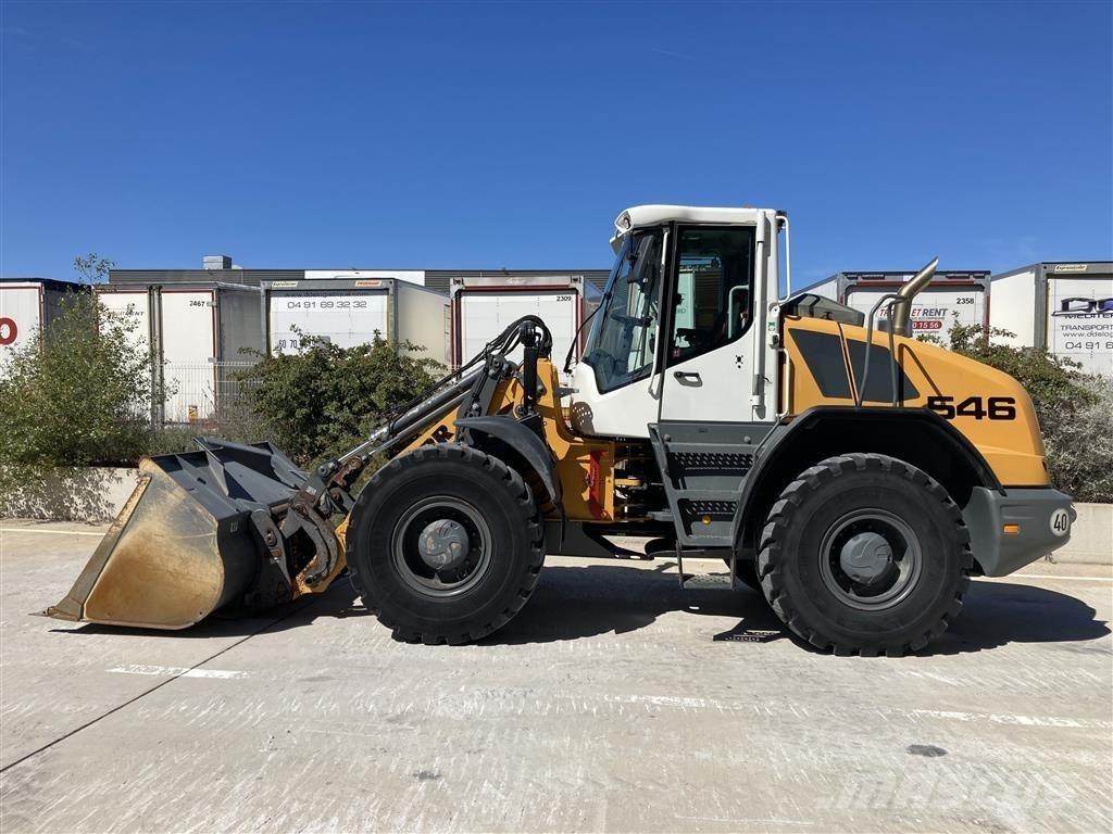 Liebherr L 546 Naudoti ratiniai krautuvai