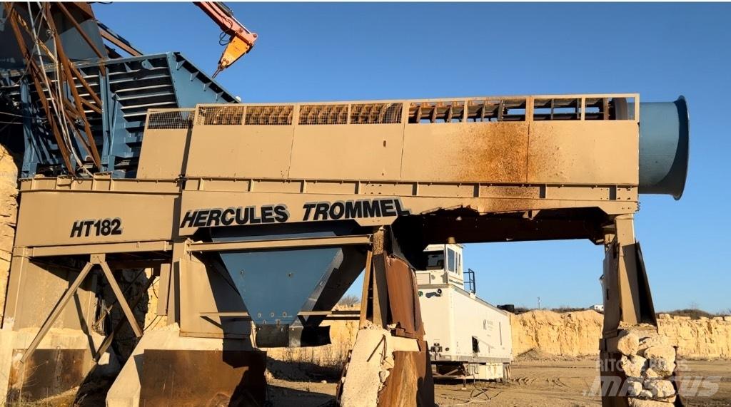 Hercules HT182 Cilindriniai rotaciniai sietai