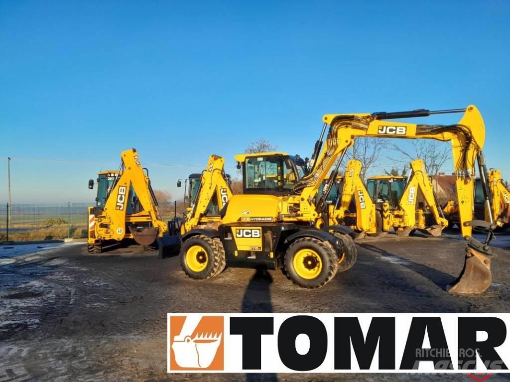 JCB 110 W Hydradig Ratiniai ekskavatoriai