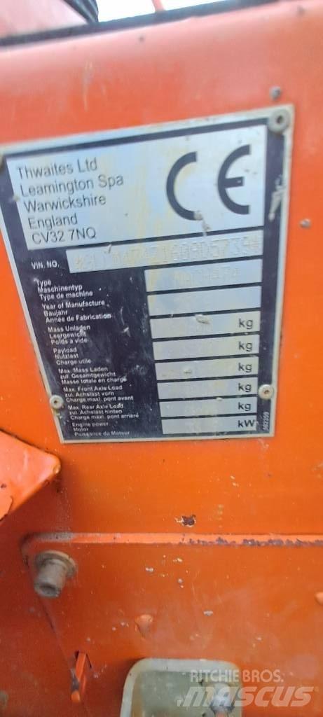 Thwaites Mach 474 Statybiniai savivarčiai sunkvežimiai