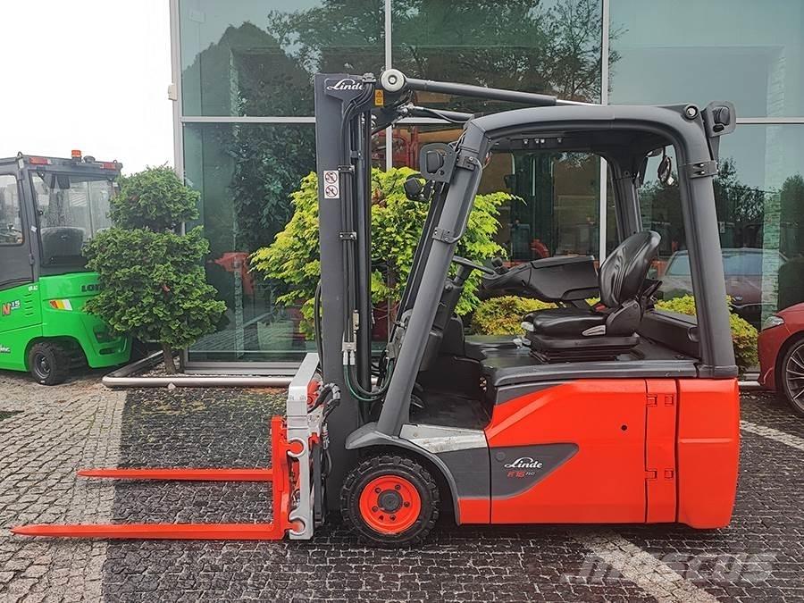 Linde E16-02 Elektriniai šakiniai krautuvai