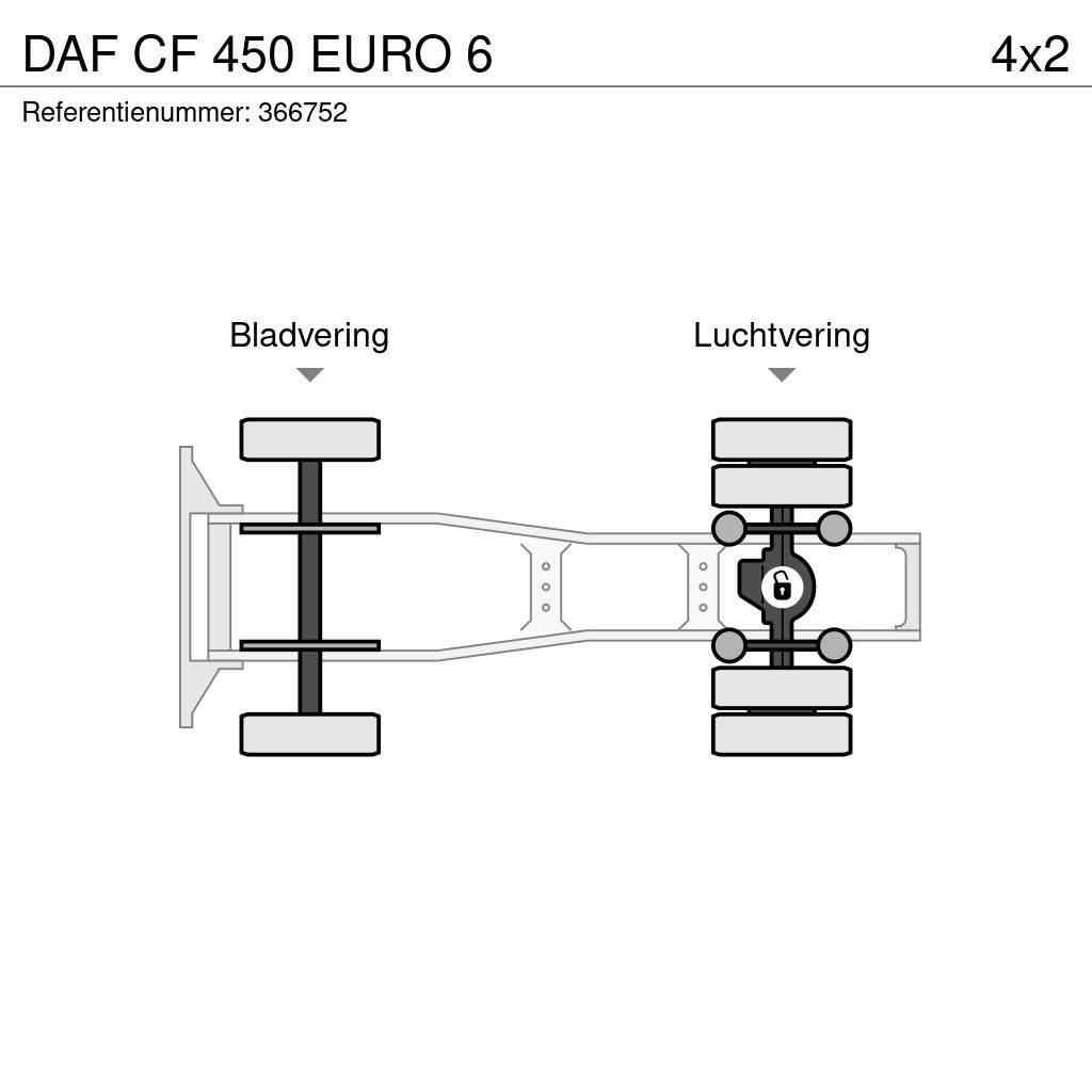 DAF CF 450 EURO 6 Naudoti vilkikai
