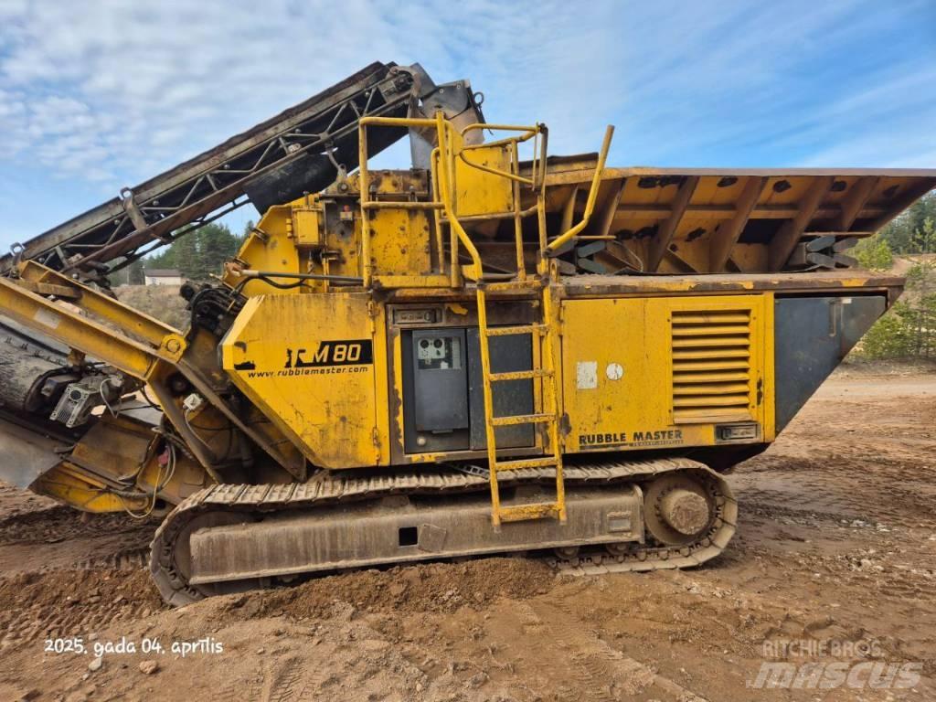 Rubble Master RM 80 Mobilūs smulkintuvai