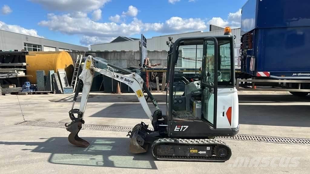 Bobcat E17 Mini ekskavatoriai < 7 t