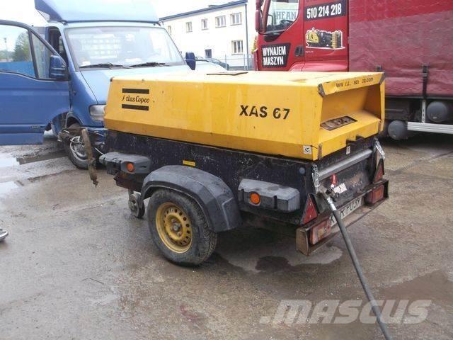 Atlas Copco XAS 67 Kompresoriai