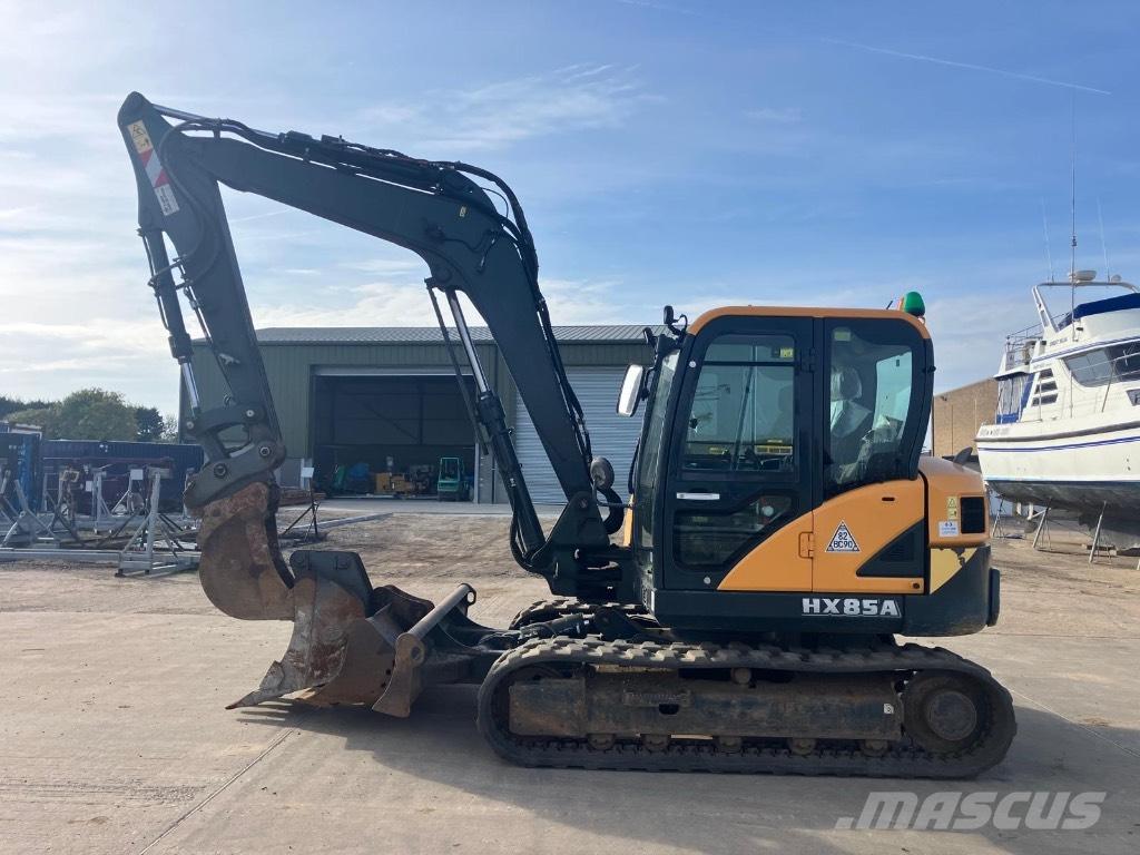 Hyundai HX 85 A Vidutinės galios ekskavatoriai 7-12 t