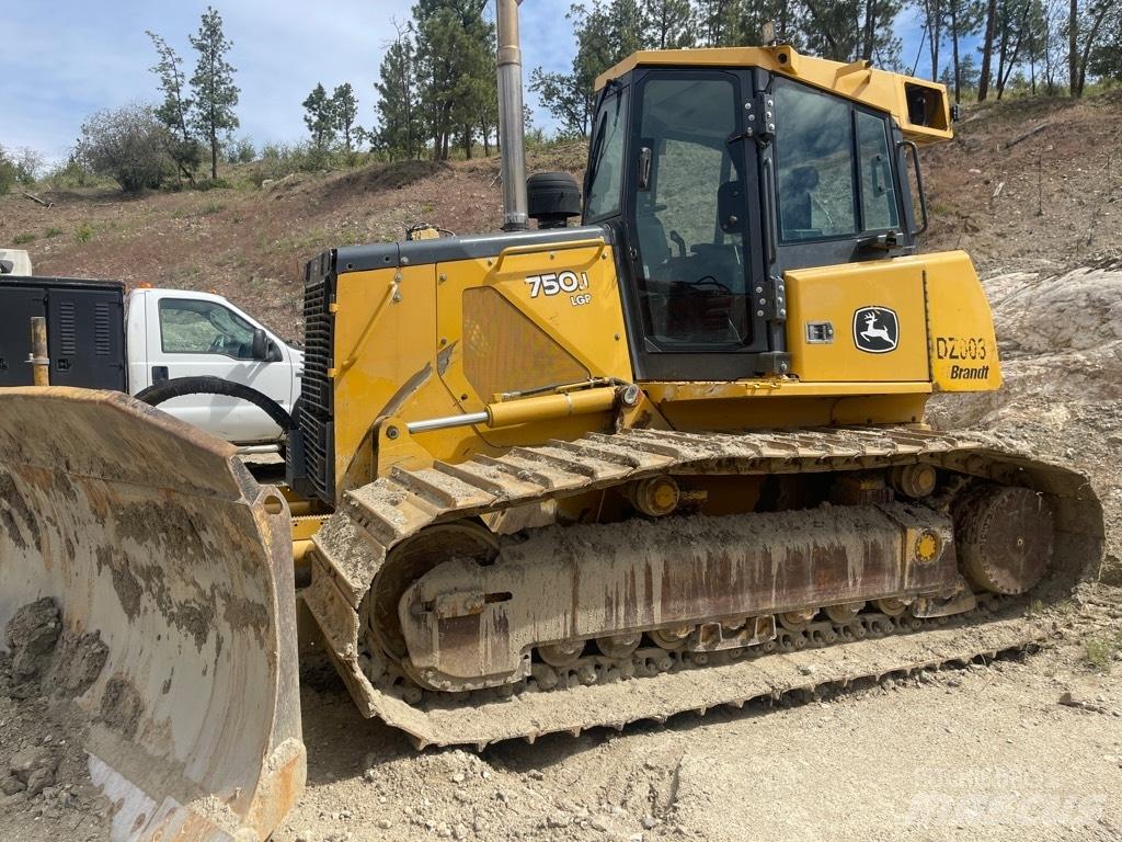 DEERE 750J Vikšriniai buldozeriai