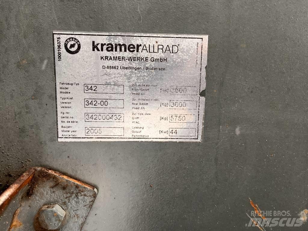 Kramer 380 Naudoti ratiniai krautuvai