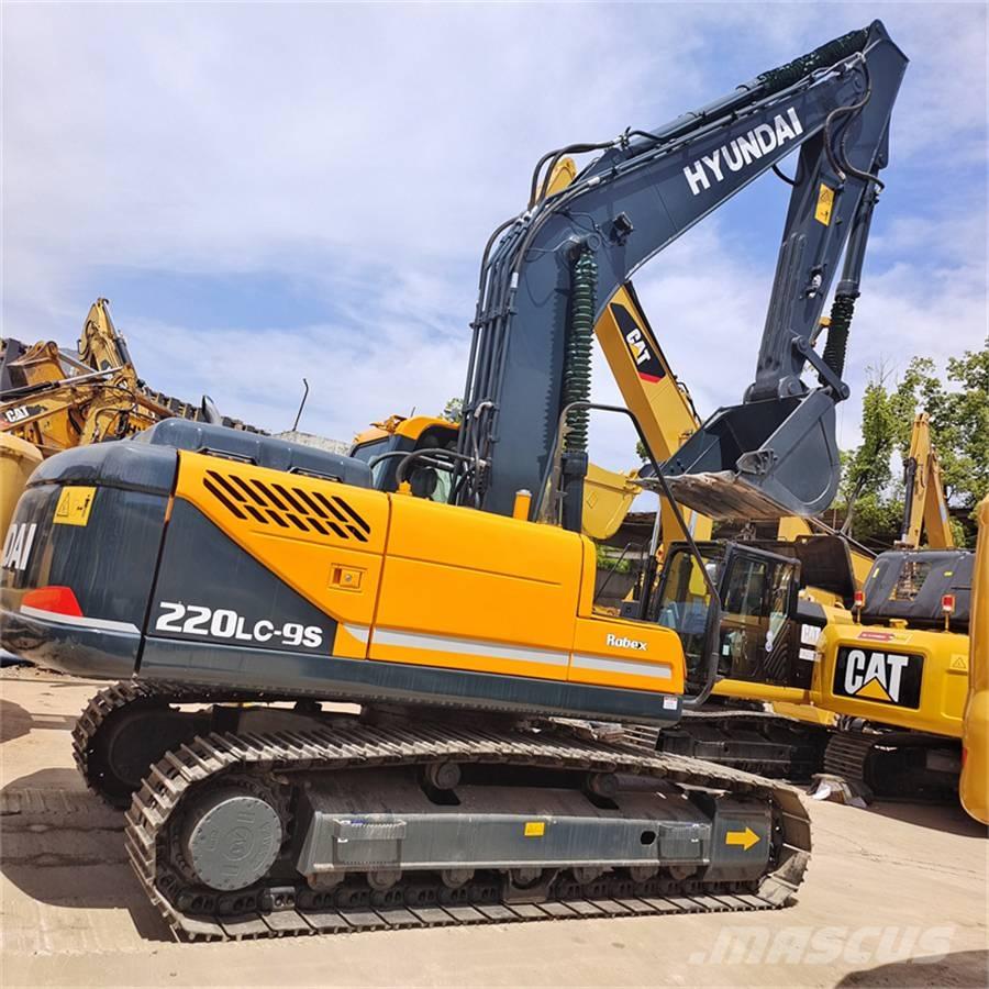 Hyundai 220 LC-9S Vikšriniai ekskavatoriai