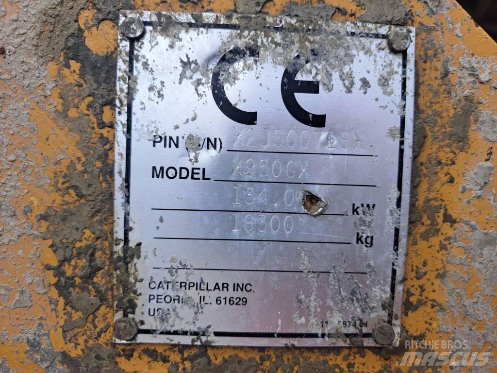 CAT 950 G Naudoti ratiniai krautuvai