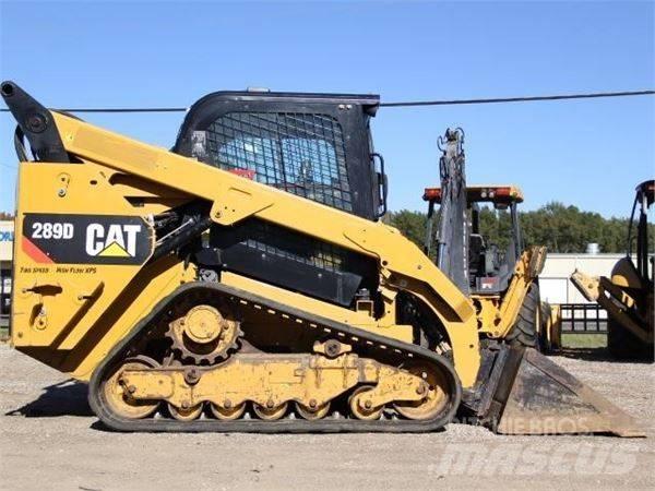 CAT 289 D Krautuvai su šoniniu pasukimu