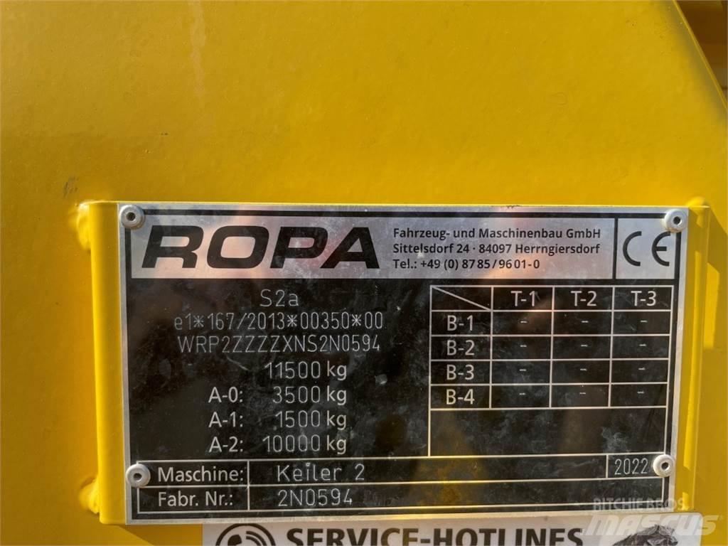 Ropa KEILER 2 Bulvių kombainai ir ekskavatoriai