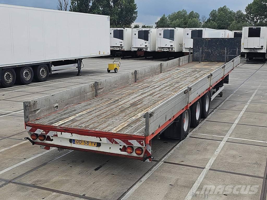 Van Hool O4/DA Bortinių sunkvežimių priekabos su nuleidžiamais bortais