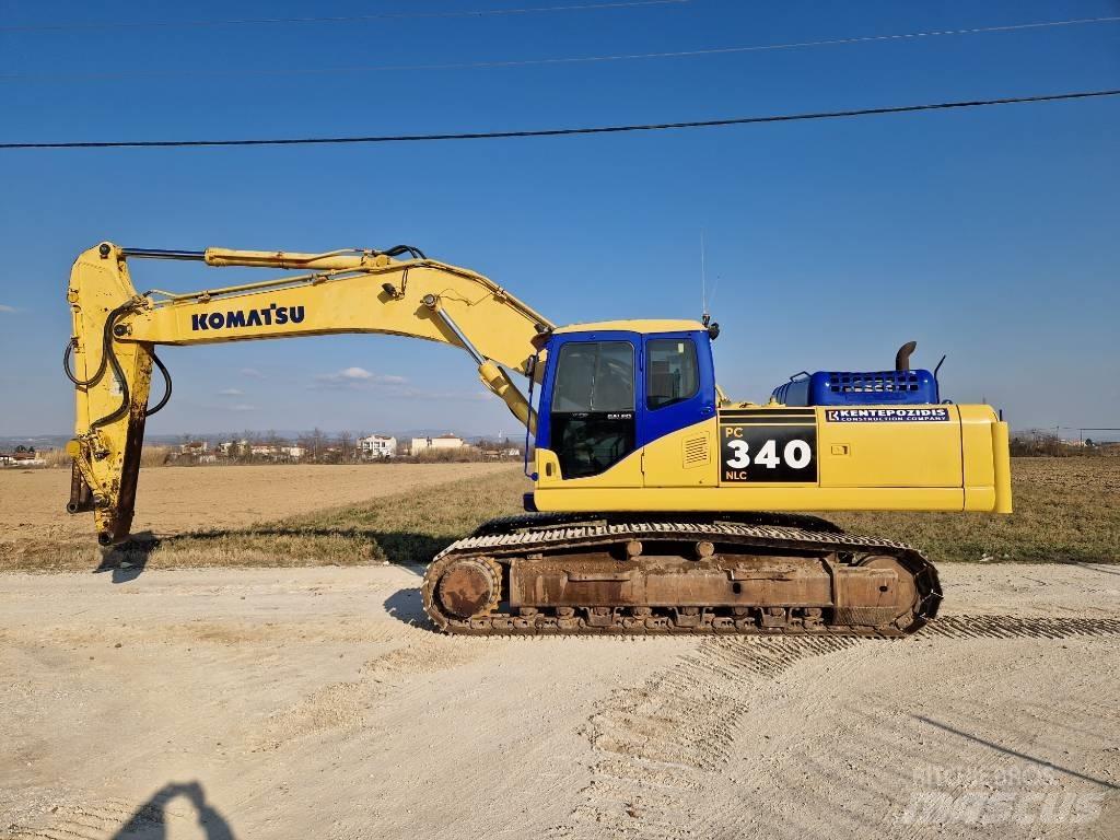 Komatsu PC340NLC-7K Vikšriniai ekskavatoriai
