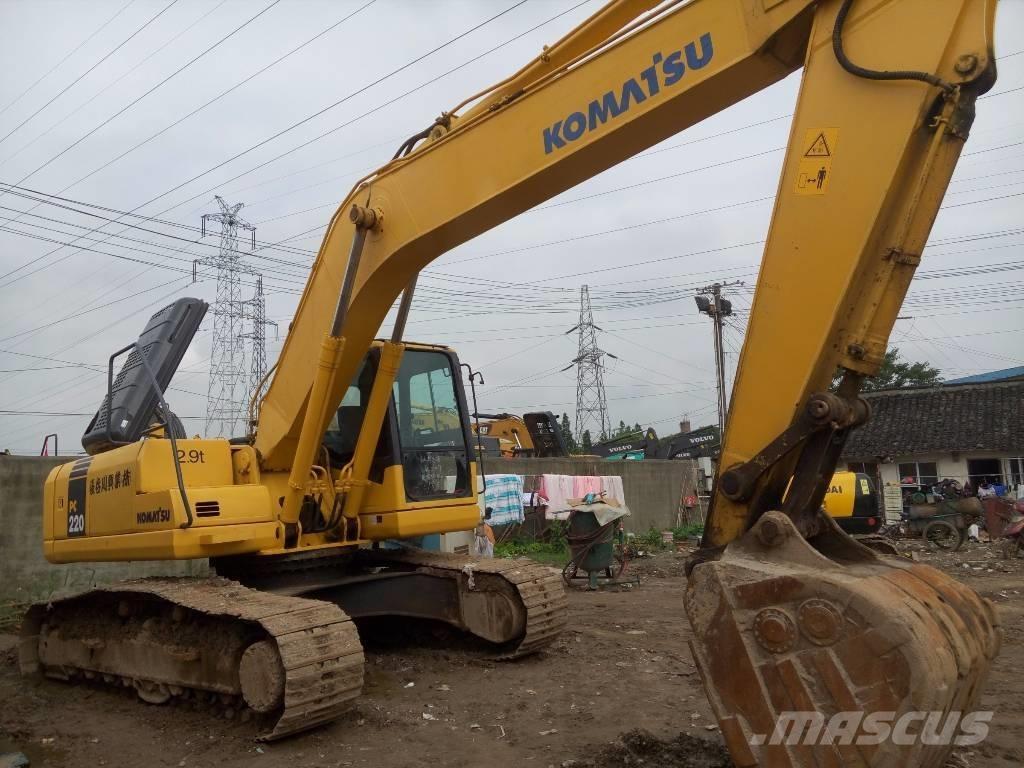 Komatsu PC 220-7 Vikšriniai ekskavatoriai