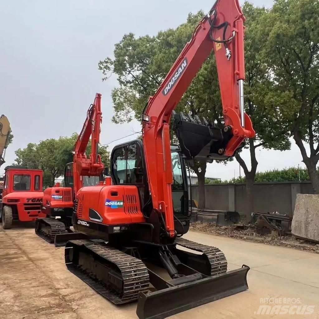 Doosan DX 60-9C Mini ekskavatoriai < 7 t