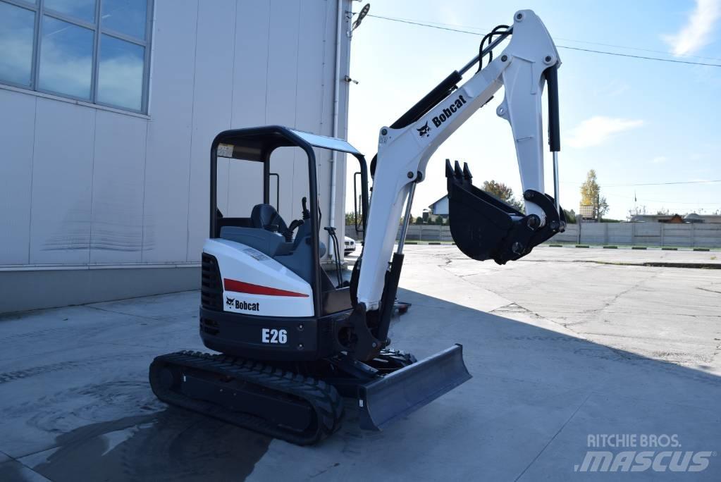 Bobcat E 26 Mini ekskavatoriai < 7 t