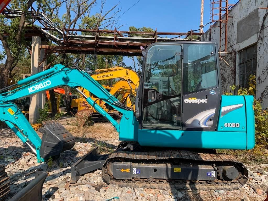 Kobelco SK 60 Vikšriniai ekskavatoriai