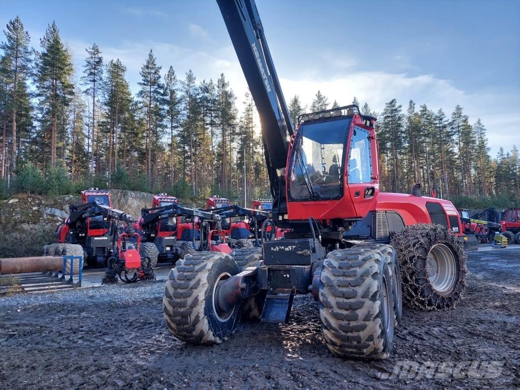 Komatsu 911 Miško technika (Harvesteriai)