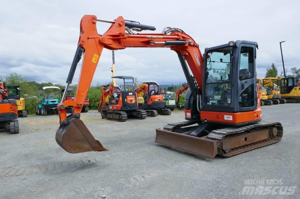 Hitachi ZX55UR-5B Mini ekskavatoriai < 7 t