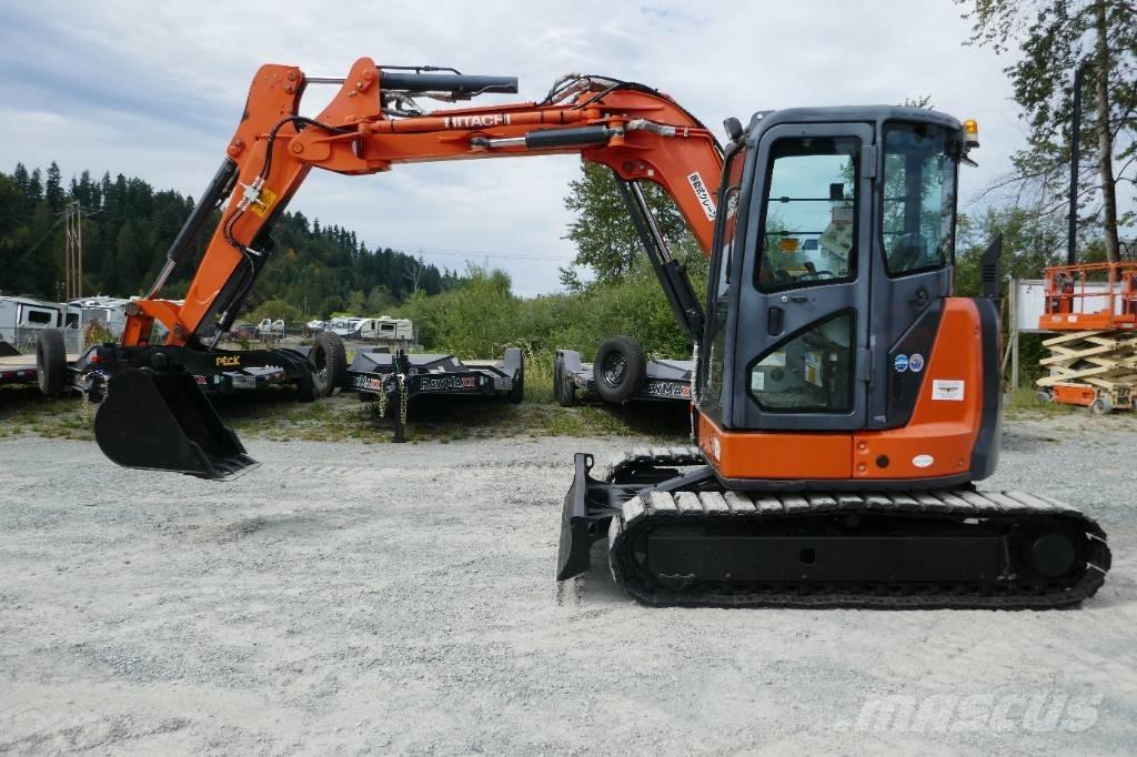 Hitachi ZX55UR-5B Mini ekskavatoriai < 7 t