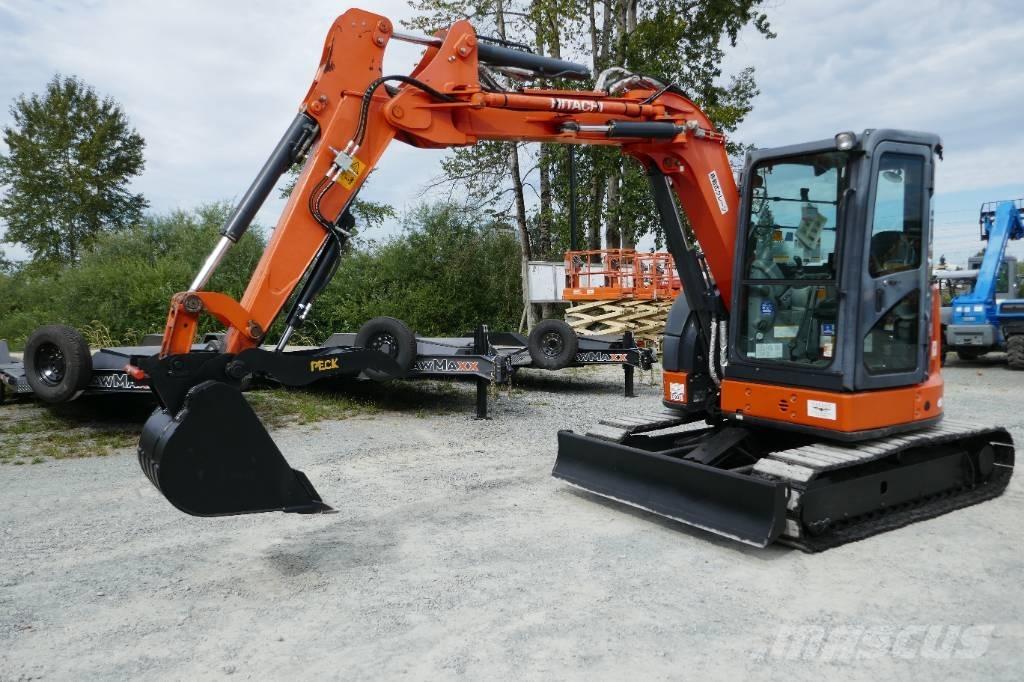 Hitachi ZX55UR-5B Mini ekskavatoriai < 7 t