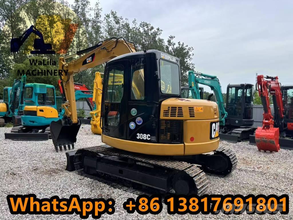 CAT 308 C CR Vidutinės galios ekskavatoriai 7-12 t