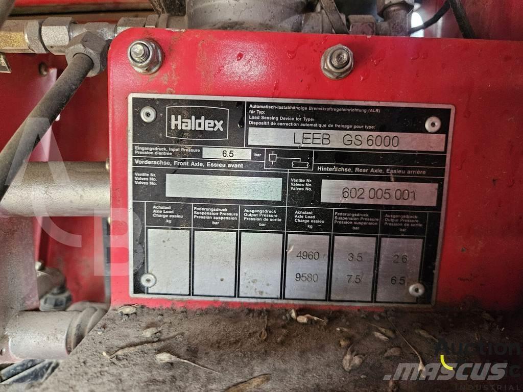 Horsch GS 6000 Prikabinami purkštuvai