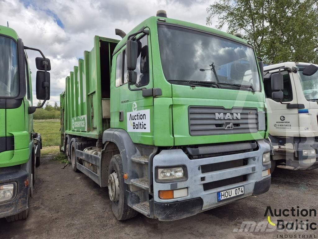 MAN TGA26.310 Šiukšliavežės