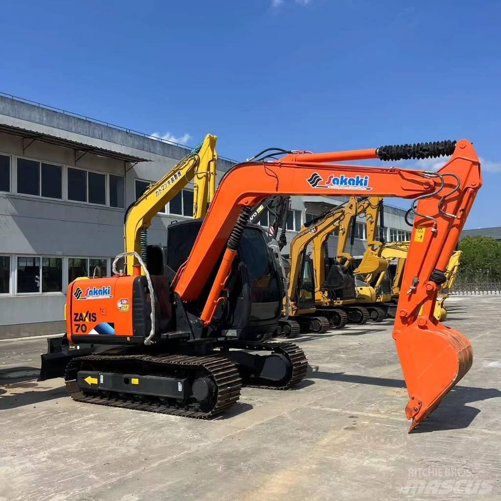 Hitachi ZX 70 Mini ekskavatoriai < 7 t