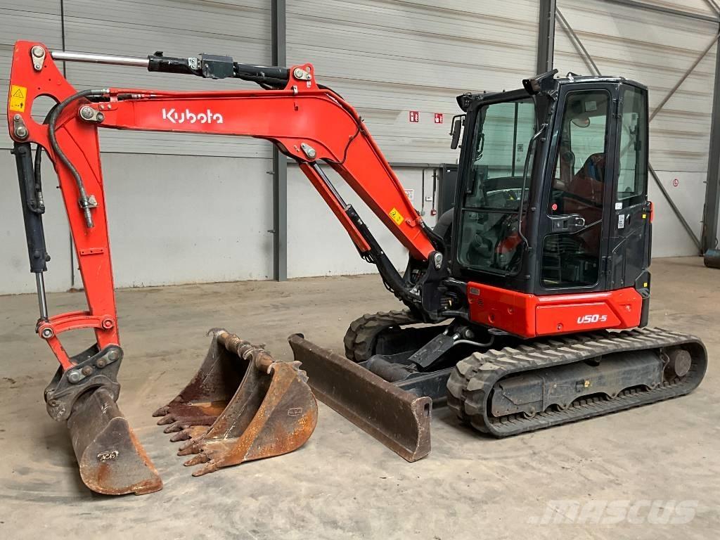 Kubota U 50-5 Mini ekskavatoriai < 7 t
