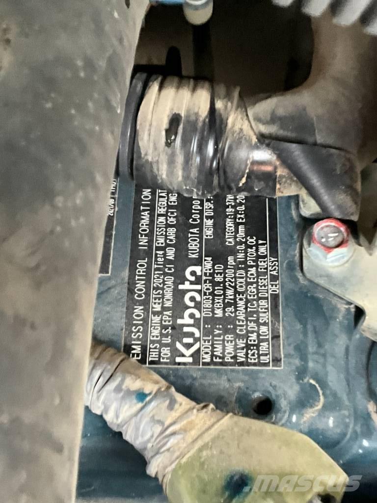Kubota U 50-5 Mini ekskavatoriai < 7 t