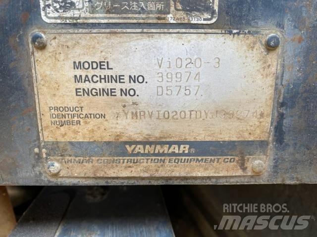 Yanmar VIO20-3 Mini ekskavatoriai < 7 t