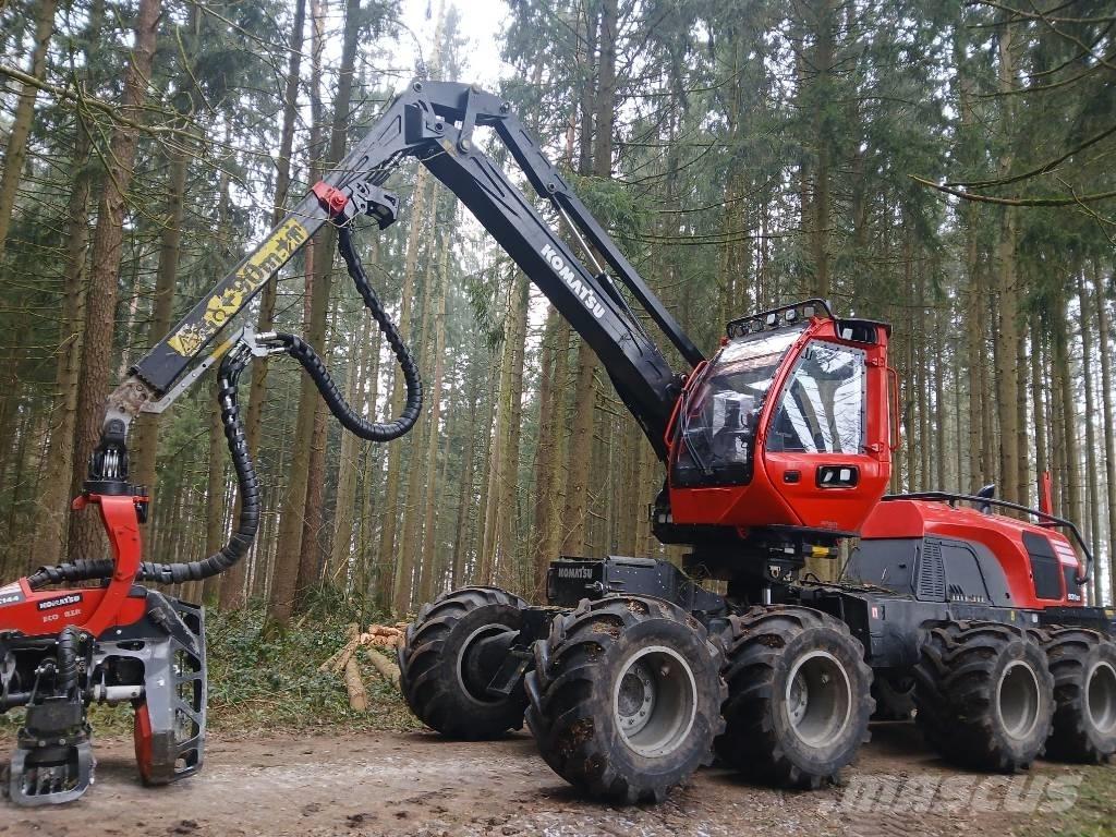 Komatsu 931 XC Miško technika (Harvesteriai)
