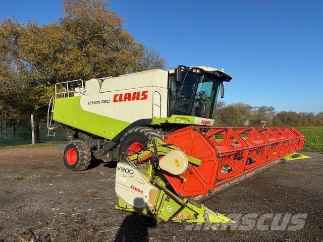 CLAAS Lexion 580 Derliaus nuėmimo kombainai