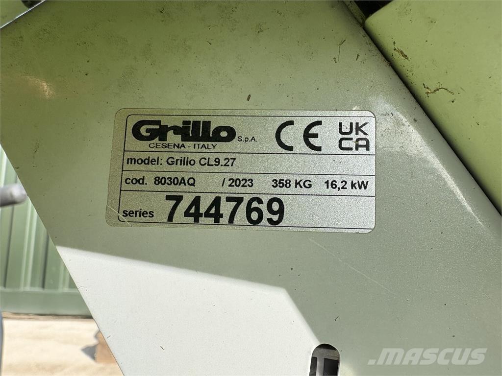 Grillo Climber 9.27 Sodo traktoriukai-vejapjovės