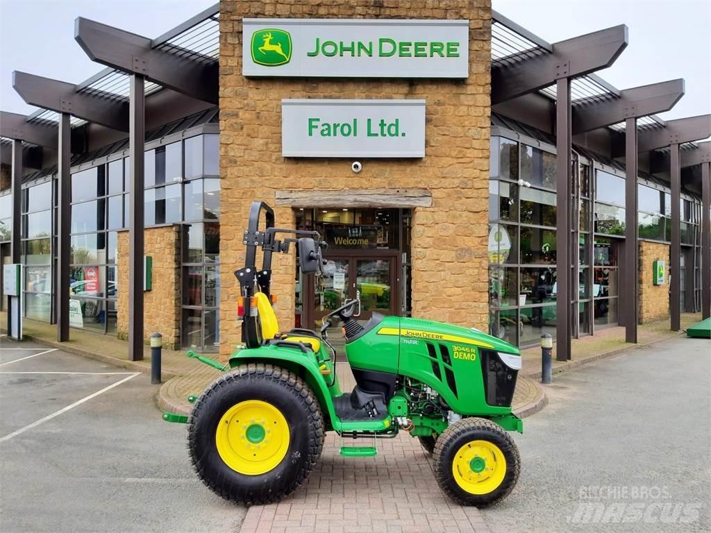 John Deere 3046R Naudoti kompaktiški traktoriai