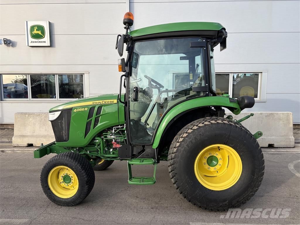 John Deere 4066R Naudoti kompaktiški traktoriai