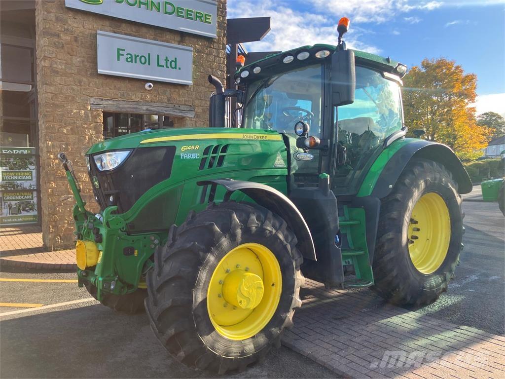 John Deere 6145R Traktoriai