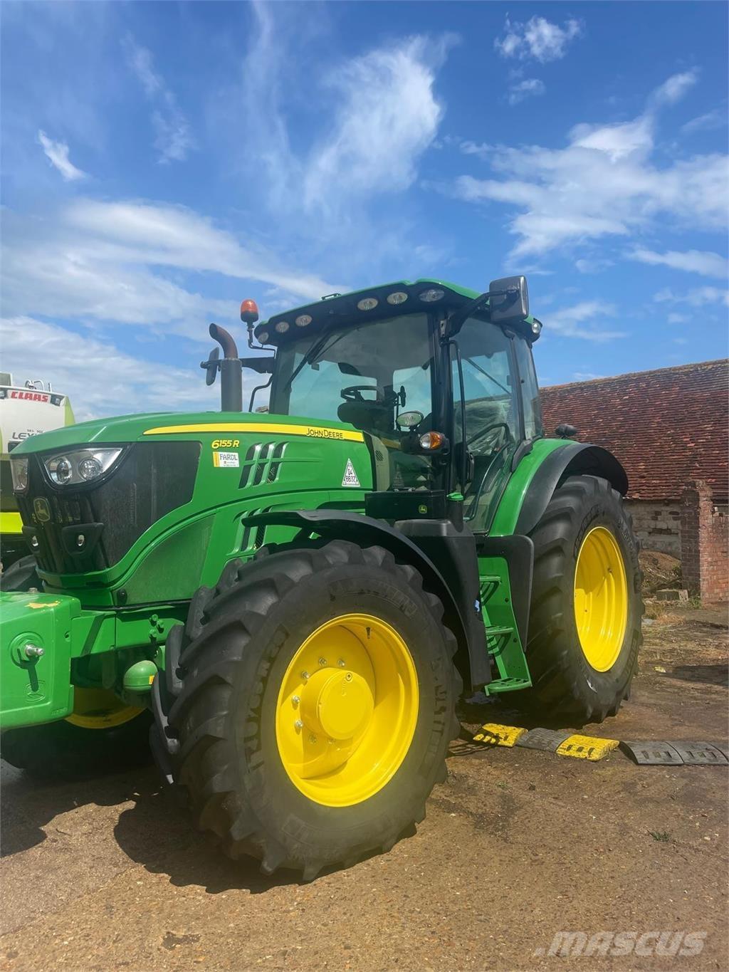 John Deere 6155R Traktoriai