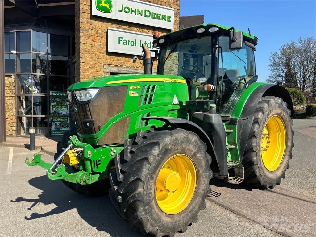 John Deere 6190R Traktoriai