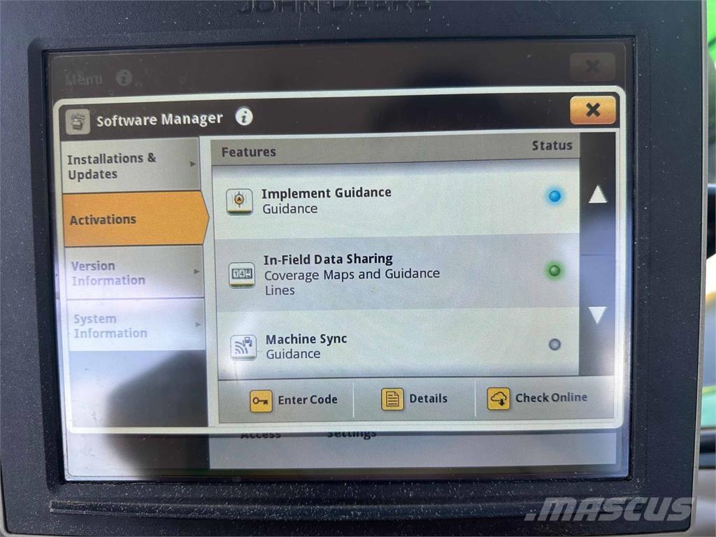 John Deere 6195R Traktoriai