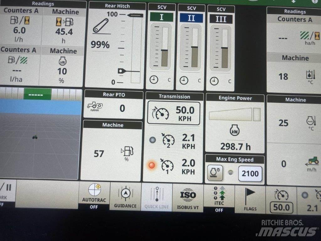John Deere 6R 185 Traktoriai