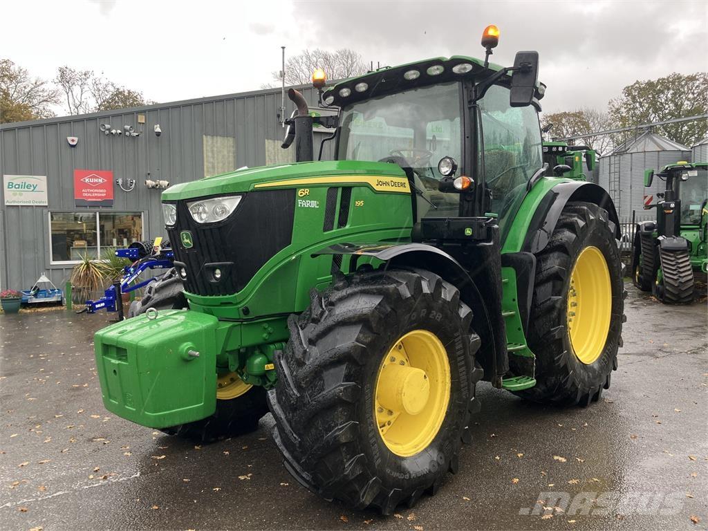 John Deere 6R 195 Traktoriai