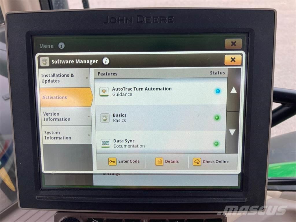 John Deere 6R 195 Traktoriai