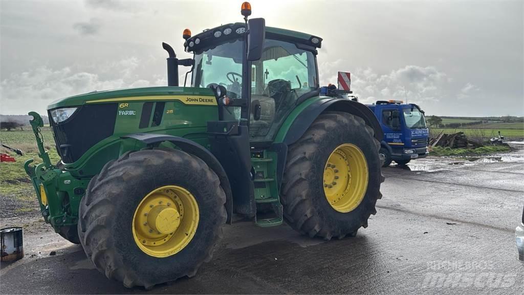 John Deere 6R 215 Traktoriai