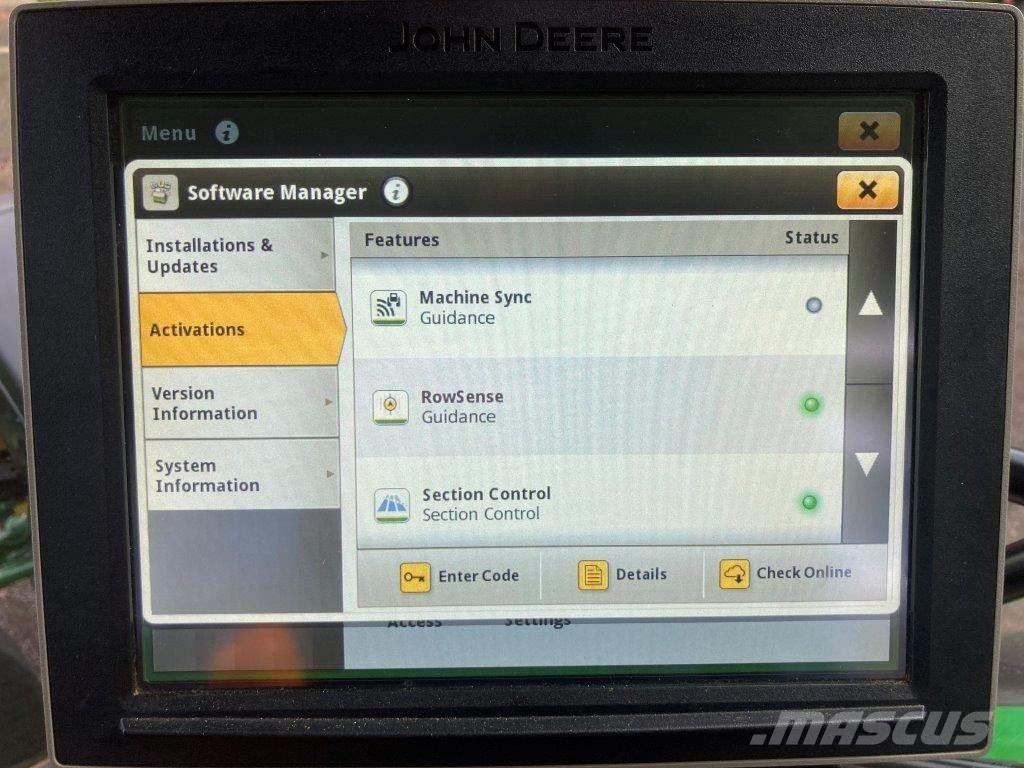 John Deere 6R 215 Traktoriai
