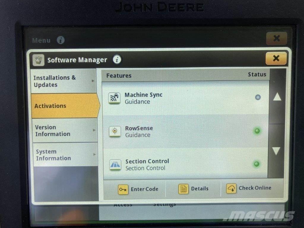 John Deere 6R 215 Traktoriai