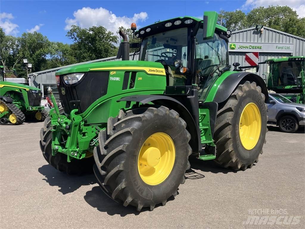 John Deere 6R 215 Traktoriai