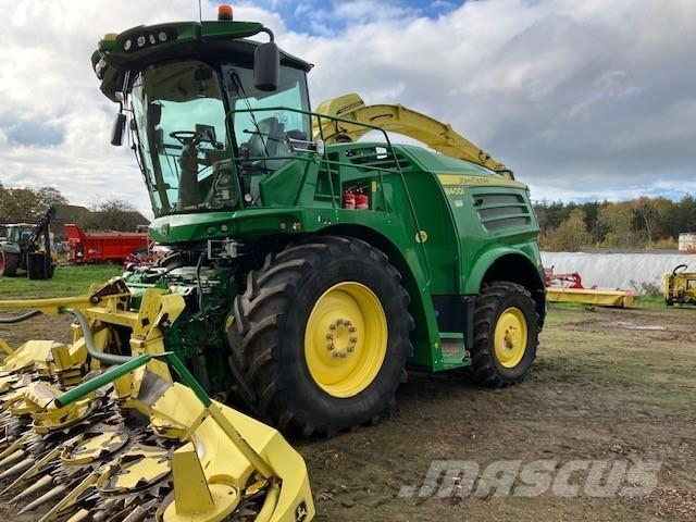 John Deere 8400i Pašarų ruošimo technika
